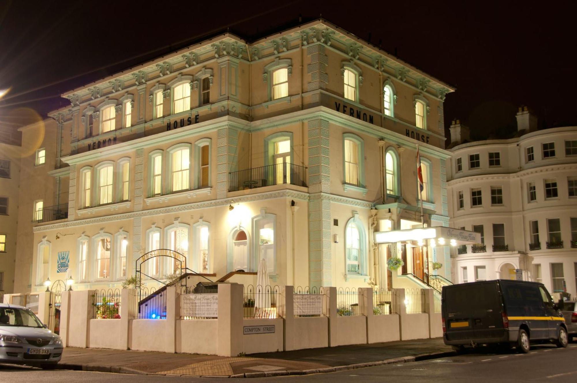 Vernon Guesthouse Eastbourne Exterior foto