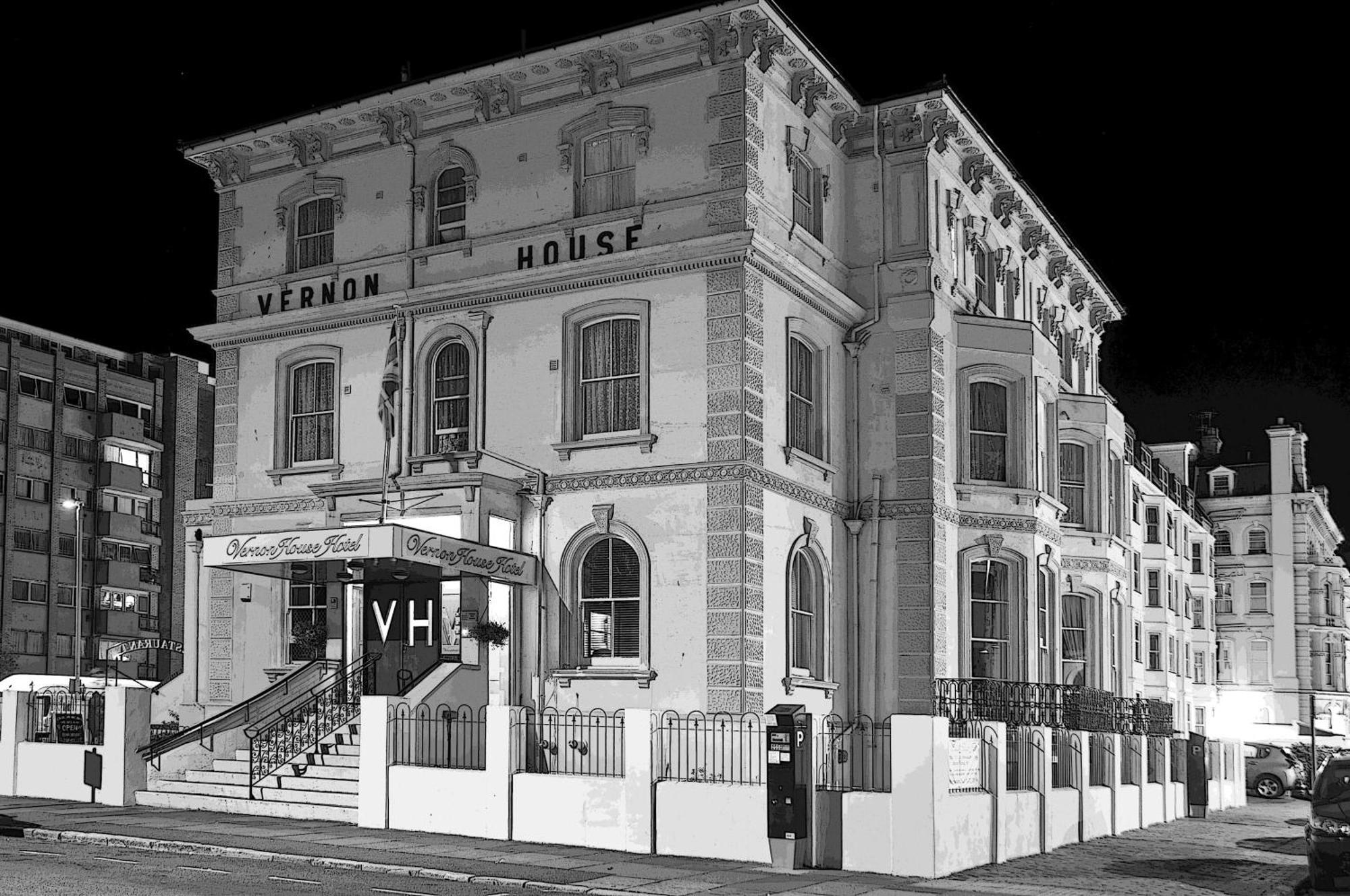 Vernon Guesthouse Eastbourne Exterior foto