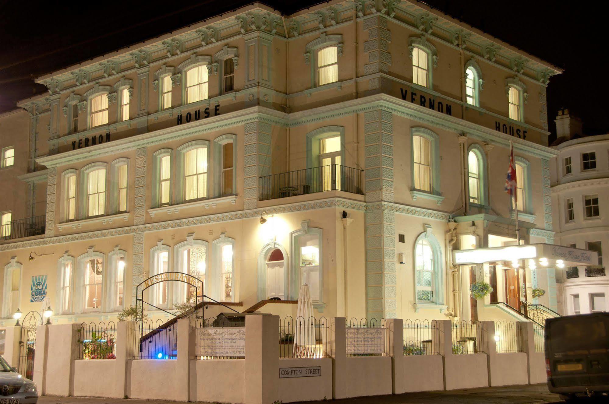 Vernon Guesthouse Eastbourne Exterior foto